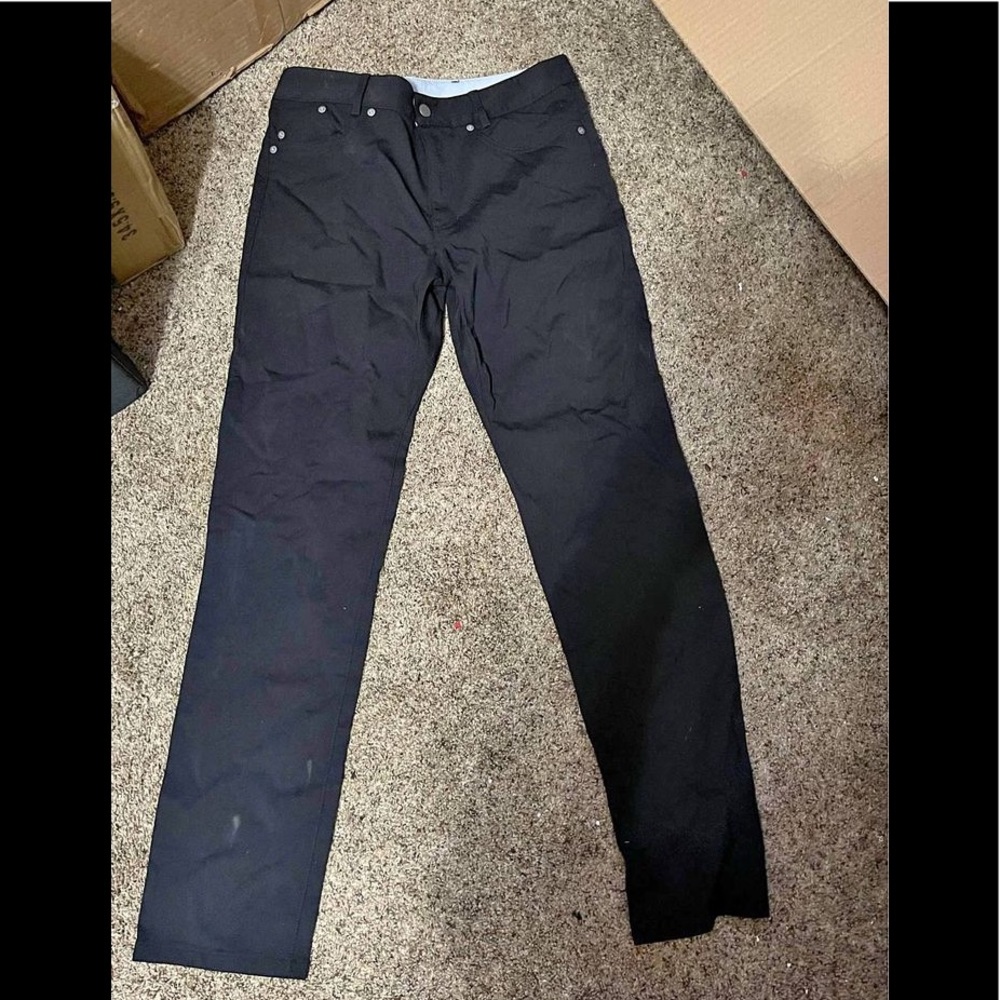 Outlier Slim Dungarees 32 Black
